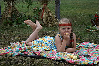 22 августа 2009 г., Барнаул   День рождения Барнаула - выставка цветов и "Город мастеров"