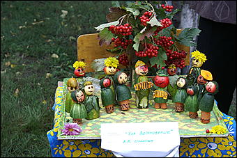 22 августа 2009 г., Барнаул   День рождения Барнаула - выставка цветов и "Город мастеров"