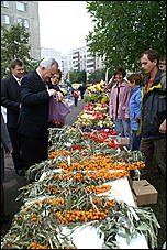 22 августа 2009 г., Барнаул   День рождения Барнаула - выставка цветов и "Город мастеров"