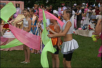 22 августа 2009 г., Барнаул   День рождения Барнаула - выставка цветов и "Город мастеров"