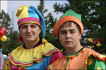 22 августа 2009 г., Барнаул   День рождения Барнаула - выставка цветов и "Город мастеров"