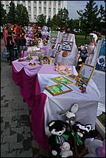 22 августа 2009 г., Барнаул   День рождения Барнаула - выставка цветов и "Город мастеров"