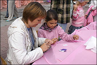 22 августа 2009 г., Барнаул   День рождения Барнаула - выставка цветов и "Город мастеров"