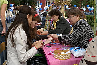 22 августа 2009 г., Барнаул   День рождения Барнаула - выставка цветов и "Город мастеров"