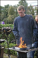 22 августа 2009 г., Барнаул   День рождения Барнаула - выставка цветов и "Город мастеров"