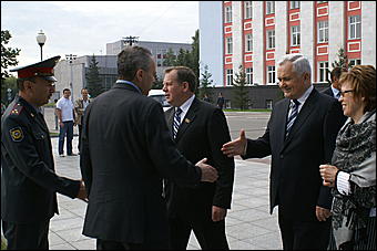 22 августа 2009 г., Барнаул   День рождения Барнаула - выставка цветов и "Город мастеров"