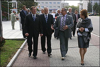 22 августа 2009 г., Барнаул   День рождения Барнаула - выставка цветов и "Город мастеров"