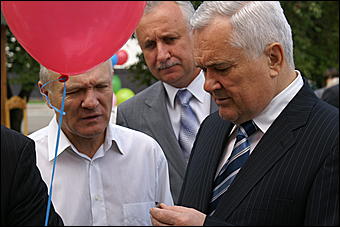 22 августа 2009 г., Барнаул   День рождения Барнаула - выставка цветов и "Город мастеров"