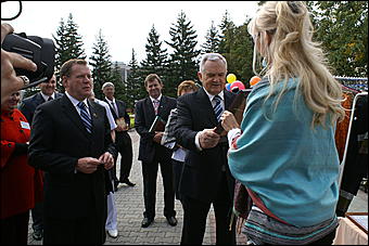 22 августа 2009 г., Барнаул   День рождения Барнаула - выставка цветов и "Город мастеров"