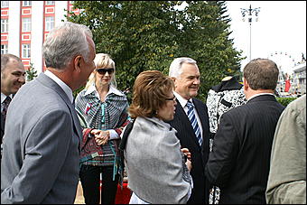 22 августа 2009 г., Барнаул   День рождения Барнаула - выставка цветов и "Город мастеров"