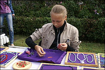 22 августа 2009 г., Барнаул   День рождения Барнаула - выставка цветов и "Город мастеров"