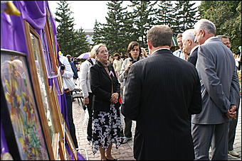 22 августа 2009 г., Барнаул   День рождения Барнаула - выставка цветов и "Город мастеров"