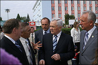 22 августа 2009 г., Барнаул   День рождения Барнаула - выставка цветов и "Город мастеров"