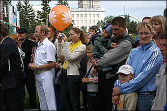 22 августа 2009 г., Барнаул   День рождения Барнаула - выставка цветов и "Город мастеров"