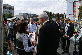 22 августа 2009 г., Барнаул   День рождения Барнаула - выставка цветов и "Город мастеров"