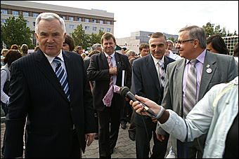 22 августа 2009 г., Барнаул   День рождения Барнаула - выставка цветов и "Город мастеров"