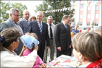 22 августа 2009 г., Барнаул   День рождения Барнаула - выставка цветов и "Город мастеров"