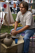 22 августа 2009 г., Барнаул   День рождения Барнаула - выставка цветов и "Город мастеров"