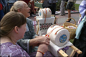 22 августа 2009 г., Барнаул   День рождения Барнаула - выставка цветов и "Город мастеров"