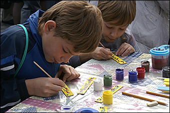 22 августа 2009 г., Барнаул   День рождения Барнаула - выставка цветов и "Город мастеров"