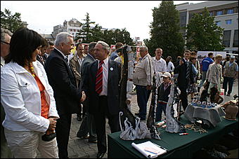 22 августа 2009 г., Барнаул   День рождения Барнаула - выставка цветов и "Город мастеров"