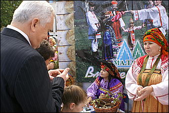 22 августа 2009 г., Барнаул   День рождения Барнаула - выставка цветов и "Город мастеров"