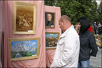 22 августа 2009 г., Барнаул   День рождения Барнаула - выставка цветов и "Город мастеров"