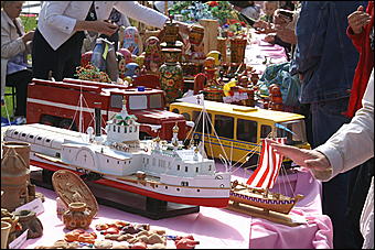 22 августа 2009 г., Барнаул   День рождения Барнаула - выставка цветов и "Город мастеров"