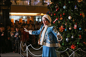 21 декабря 2019 г., Барнаул   "Космический Новый год": в Барнауле стартовали губернаторские елки