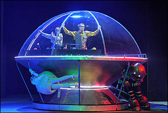 21 декабря 2019 г., Барнаул   "Космический Новый год": в Барнауле стартовали губернаторские елки