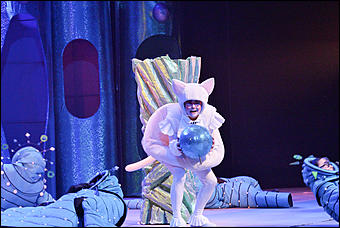 21 декабря 2019 г., Барнаул   "Космический Новый год": в Барнауле стартовали губернаторские елки