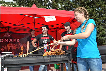 19 августа 2019 г., Барнаул. Александра Черданцева   День мясного гурмана-2019 в Барнауле 
