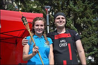 19 августа 2019 г., Барнаул. Александра Черданцева   День мясного гурмана-2019 в Барнауле 