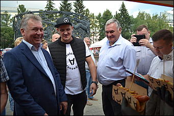 19 августа 2019 г., Барнаул. Александра Черданцева   День мясного гурмана-2019 в Барнауле 