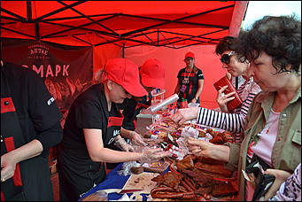 19 августа 2019 г., Барнаул. Александра Черданцева   День мясного гурмана-2019 в Барнауле 