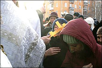 25 января 2009 г., Барнаул   Крестный ход, в честь Дня святой Татианы, в Барнауле