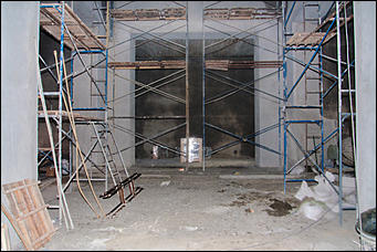 11 февраль 2016 г., Барнаул © Амител Вячеслав Мельников Строительство храма в Нагорном парке: как выглядит новый комплекс. Фото