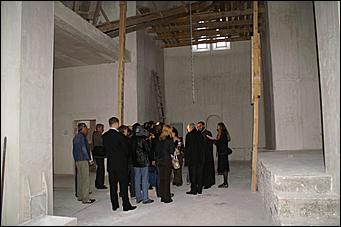 29 мая 2007 г., Барнаул   Посещение главой Барнаула Владимиром Колгановым строящихся в городе храмов