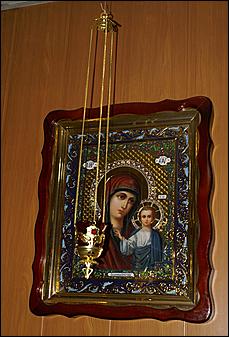 29 мая 2007 г., Барнаул   Посещение главой Барнаула Владимиром Колгановым строящихся в городе храмов