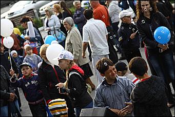 1 июня 2011 г., Барнаул   Праздник для детей от автоцентра АНТ – единственного в Алтайском крае официального дилера Hyundai совместно с ГИБДД города Барнаула