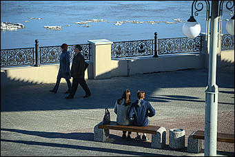 9 апреля 2019 г., Барнаул. Екатерина Смолихина   Льдин "парад": фоторепортаж с ледохода в Барнауле