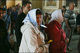 23 августа 2019 г., Барнаул   Прикоснуться к святыне: барнаульцы до вечера шли поклониться чудотворной иконе