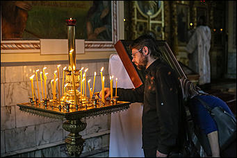 23 августа 2019 г., Барнаул   Прикоснуться к святыне: барнаульцы до вечера шли поклониться чудотворной иконе