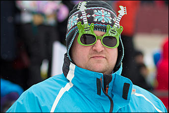 12 декабря 2015 г., Барнаул   Около 15 тысяч человек пришли в Барнауле на открытие "Алтайской зимовки"