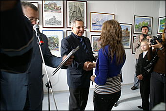 16 сентября 2010 г., Барнаул   Выставка и награждение победителей конкурса "Барнаул в моем сердце навсегда"