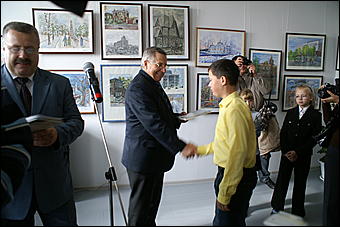 16 сентября 2010 г., Барнаул   Выставка и награждение победителей конкурса "Барнаул в моем сердце навсегда"