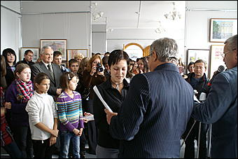 16 сентября 2010 г., Барнаул   Выставка и награждение победителей конкурса "Барнаул в моем сердце навсегда"