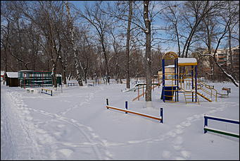 19 ноября 2019 г., Барнаул   Парк "Изумрудный" в ожидании перемен