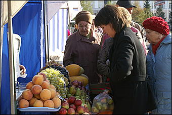 25 сентября 2010 г., Барнаул   Социальная продовольственная ярмарка в Барнауле