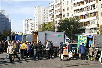 25 сентября 2010 г., Барнаул   Социальная продовольственная ярмарка в Барнауле